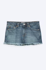 Radio Blue - Medium blue - Denim Mini Skirt - 3