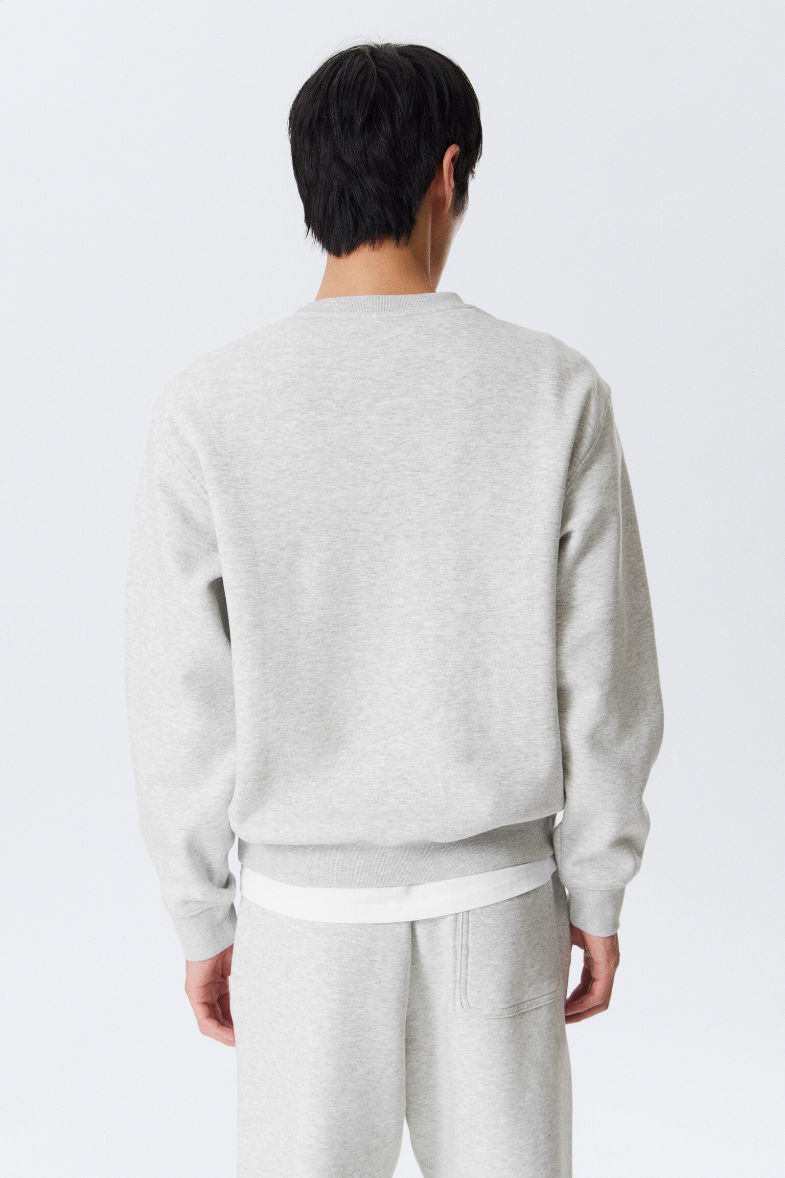 Classic Sweatshirt - Grey Melange/Black/Navy Blue/Dark Green/Burgundy/Dark Blue - 3