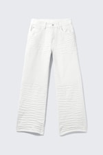 Creased White - Weiß - Looser – Weite Jeans mit normaler Taille - 6