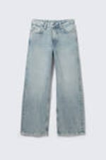 Notus Blue - Light Blue - Missy Low Rise Loose Straight Leg Jeans - 5