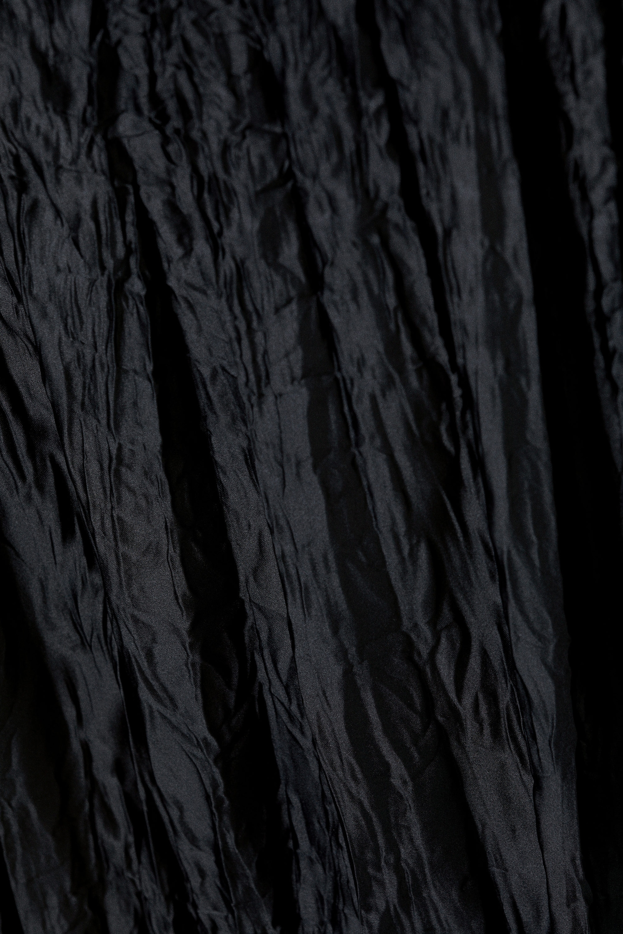 Schwarz - Kleid in Knitteroptik Ina - 1