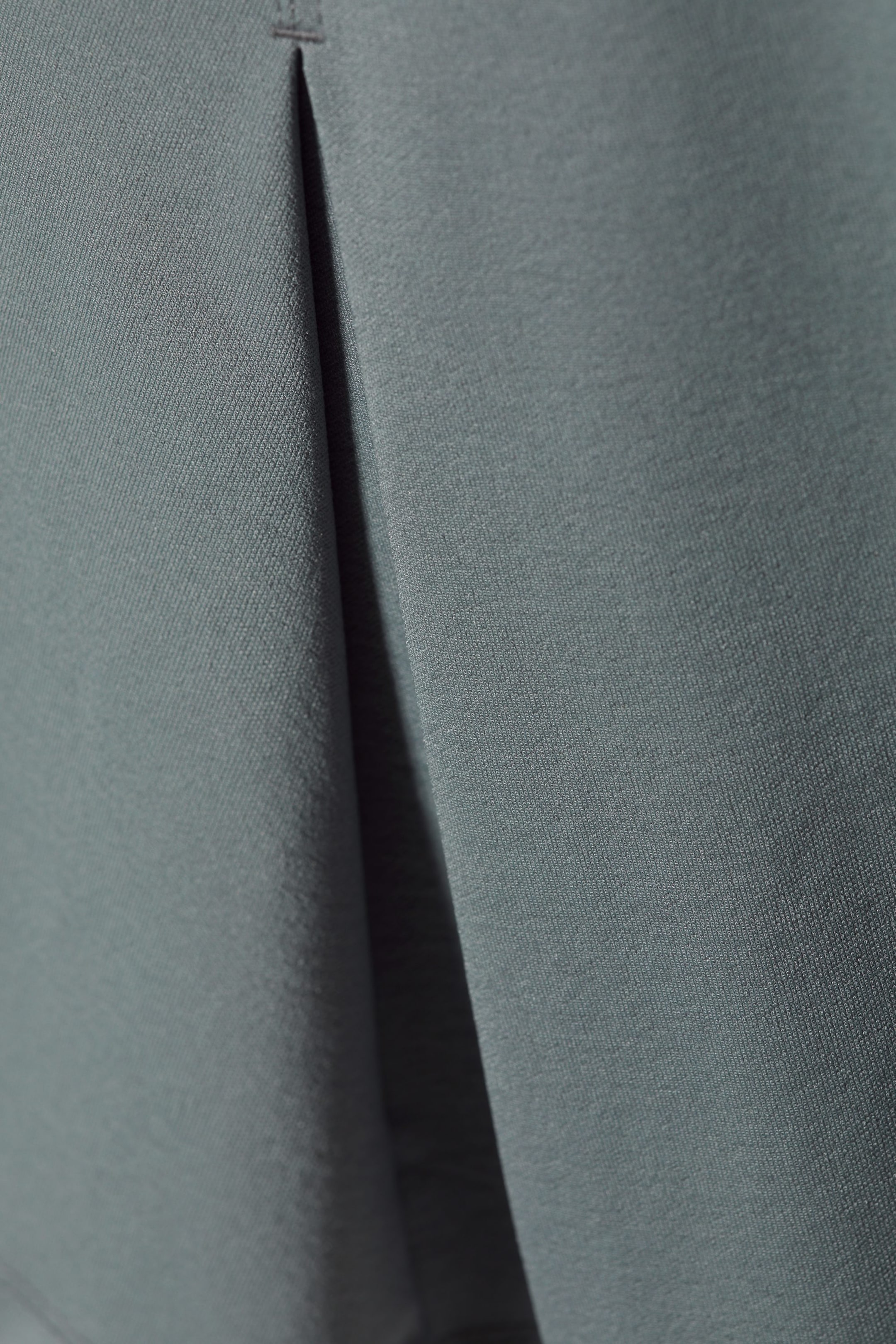 Grey - Pleated Mini Skirt - 1