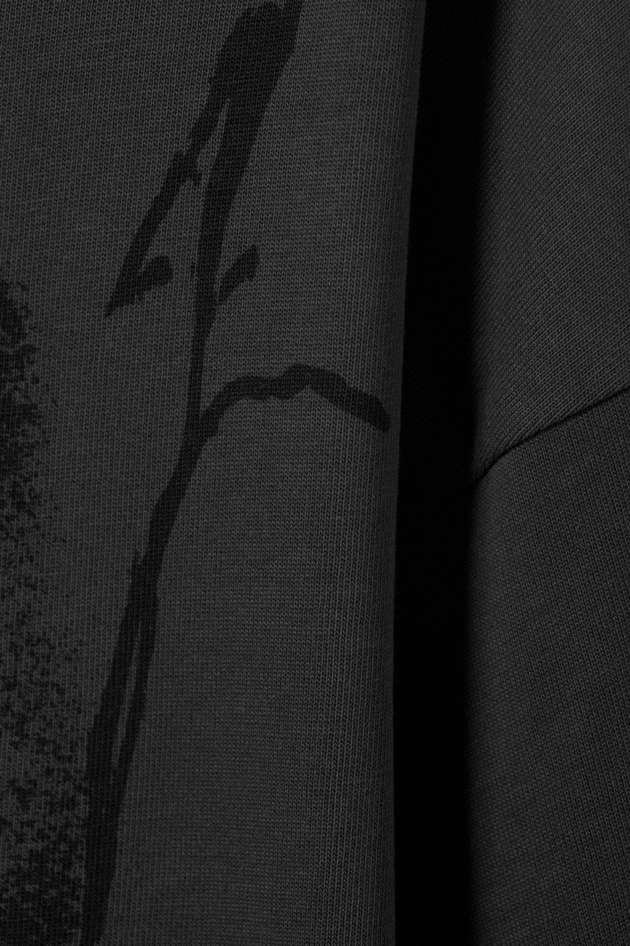 Ingrandisci l'immagine: Great Boxy Graphic Long Sleeve T-shirt - Dark Grey - Big Mess - UOMO | H&M CH 6