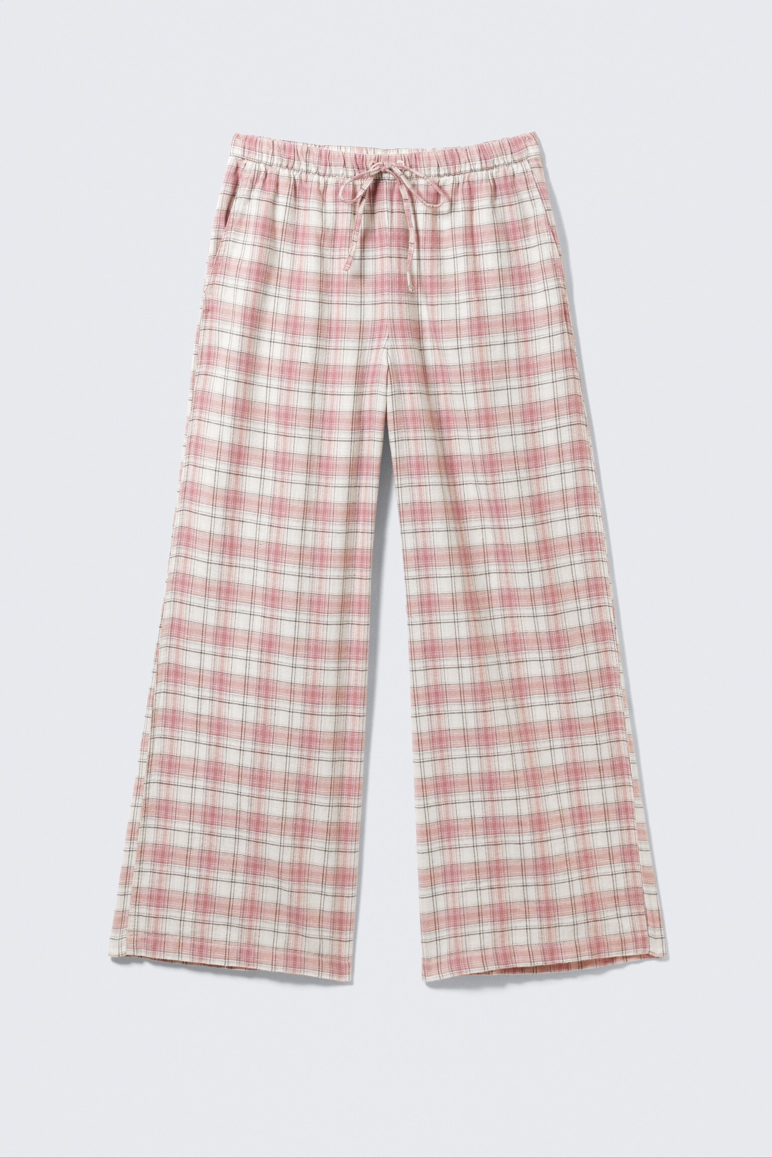 Flannel Pyjama Trousers - Pink & White Check/Checked Brown/Pink & Brown Check/Purple Check - 2