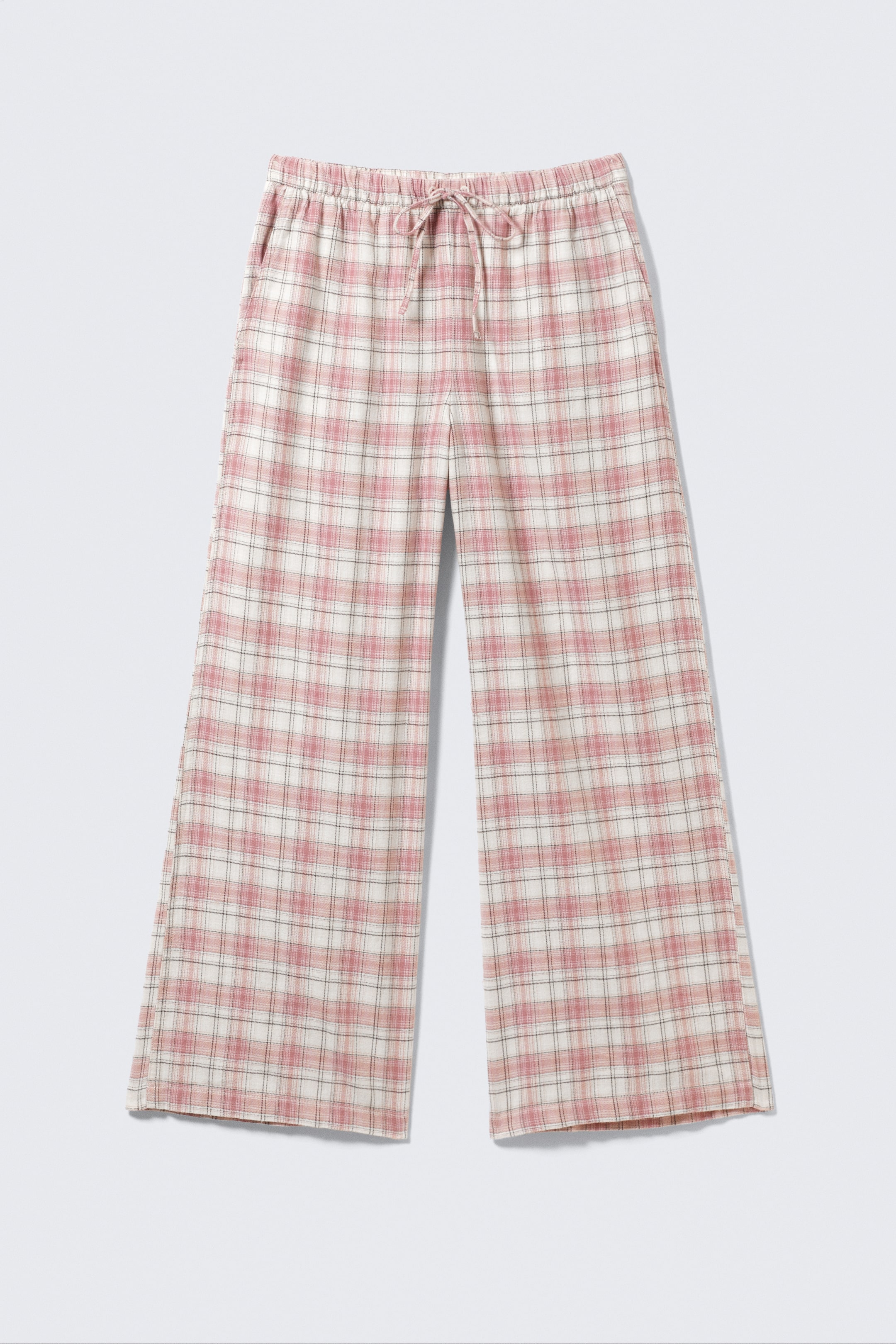 Größeres Bild ansehen: Flanell-Pyjamahose - Pink & Weiß kariert - Ladies | H&M DE 5