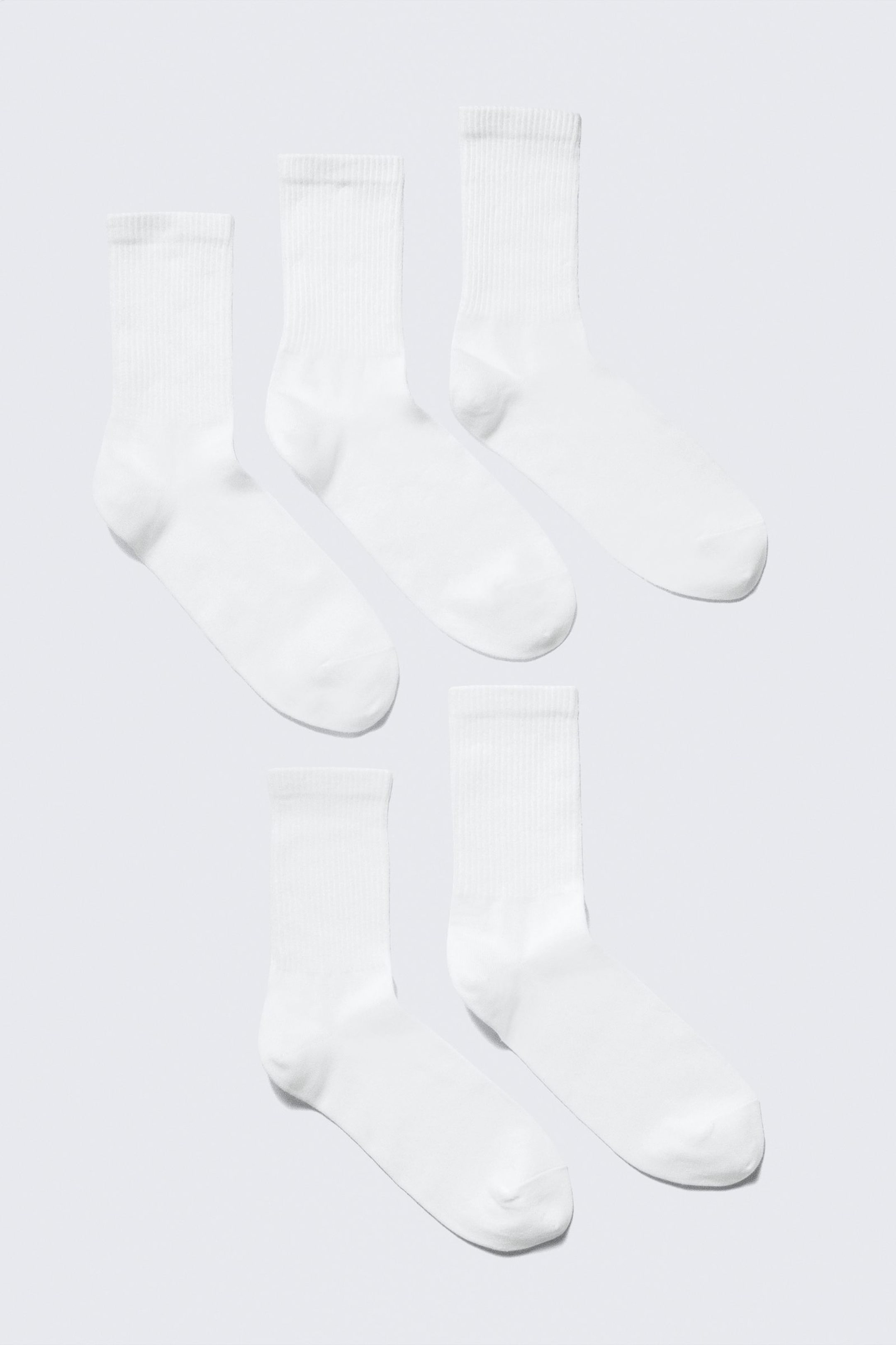 #FFFFFF - 5er-Pack Sportsocken