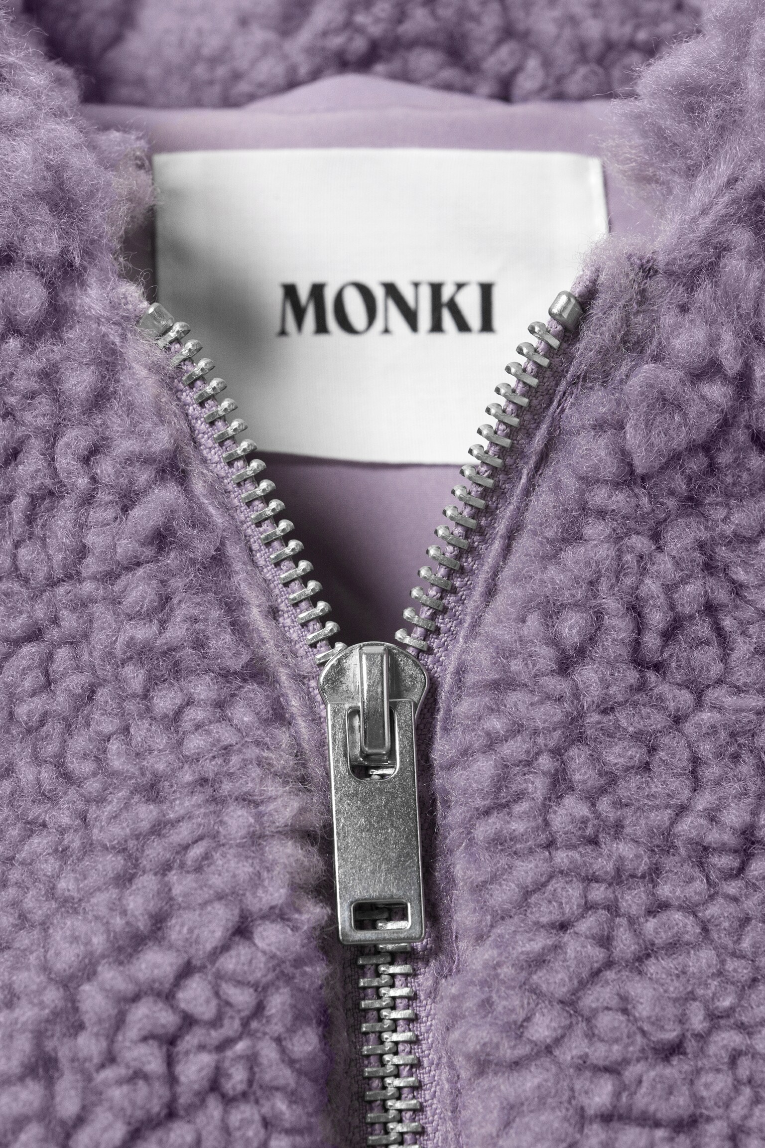 Knitted Hoodie - Lilac/Black - 6