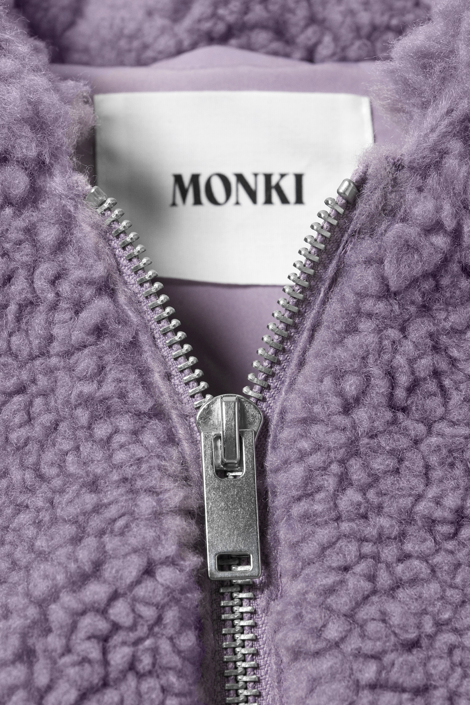 Knitted Hoodie - Lilac/Black - 4