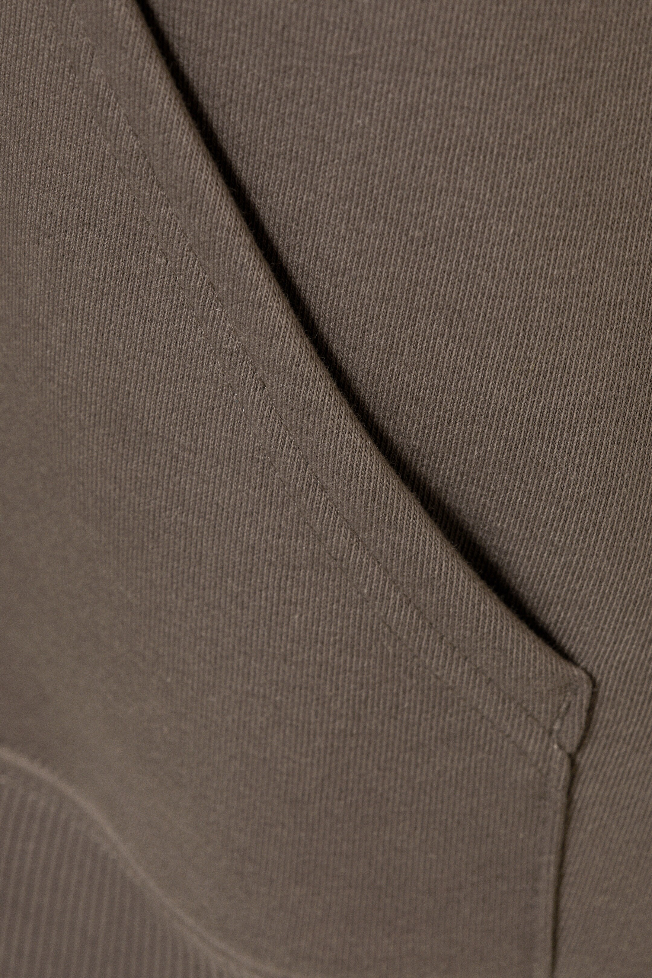 Προβολή μεγαλύτερης εικόνας: Oversized Heavyweight Zip Hoodie - Dark Mole - Ladies | H&M GR 2