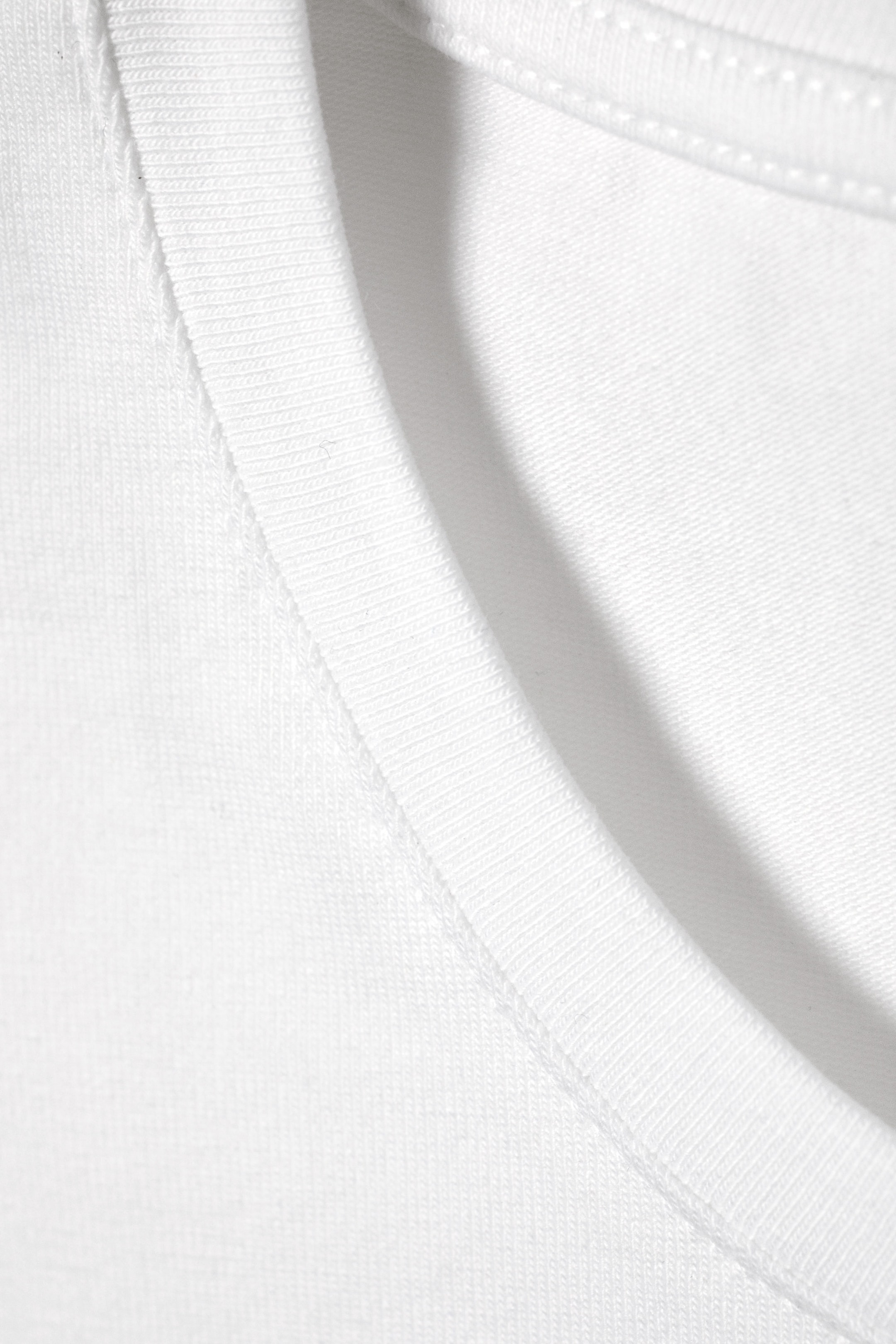 White - Slim Fitted Top - 1