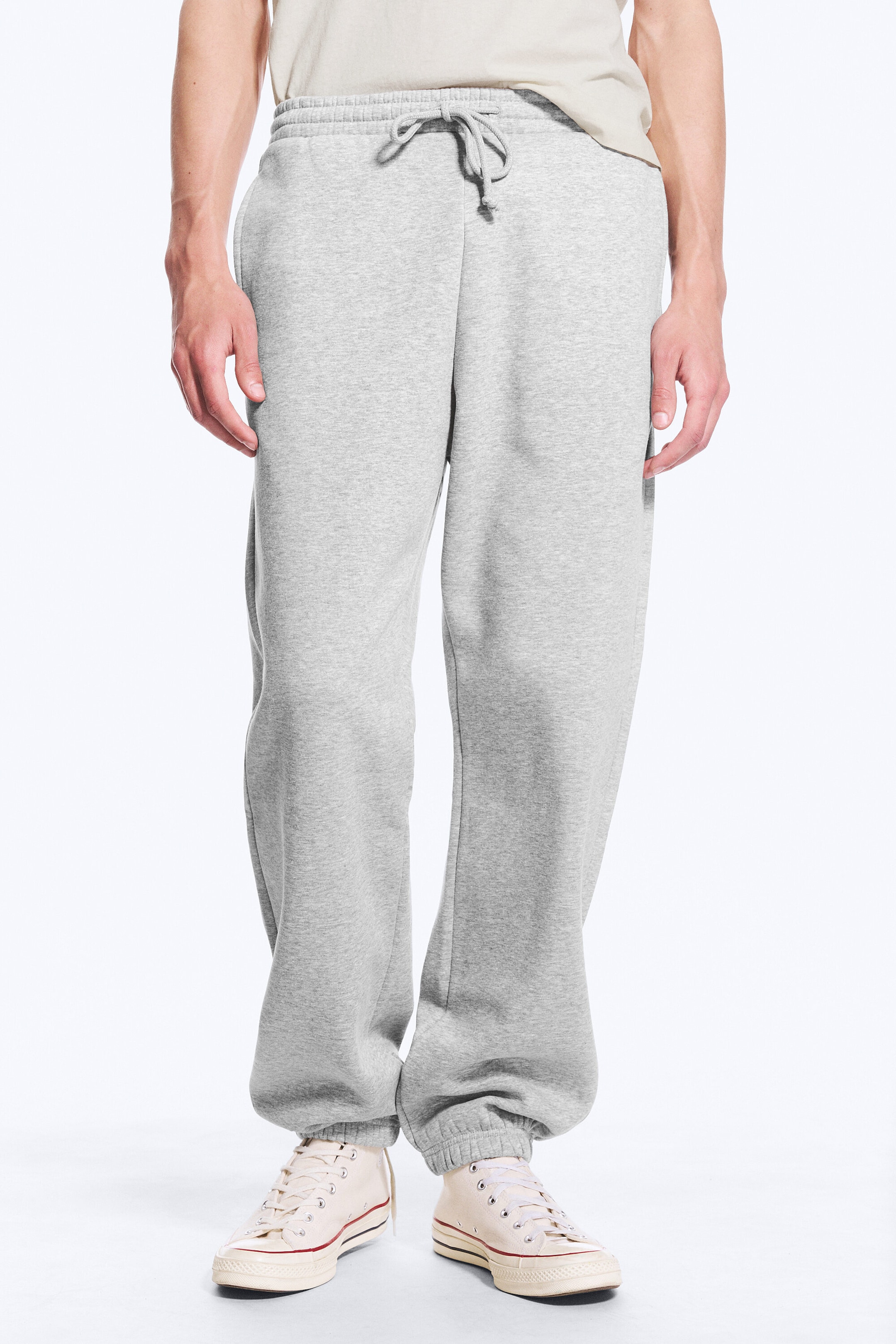 Licht oudgrijs gemêleerd - Classic Sweatpants - 2