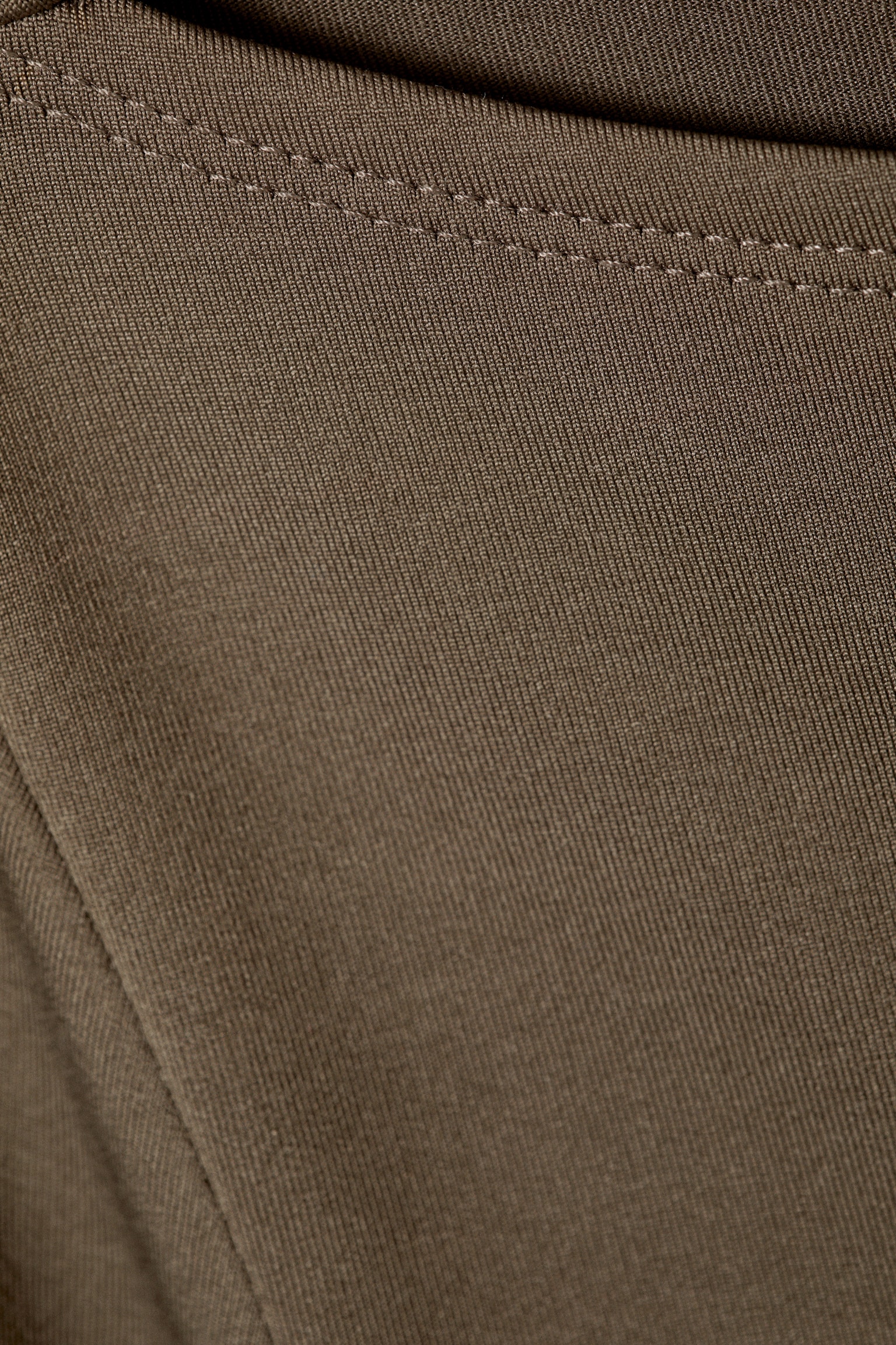 Annie Long-Sleeved Boat-Neck Top - Dark Mole - 5