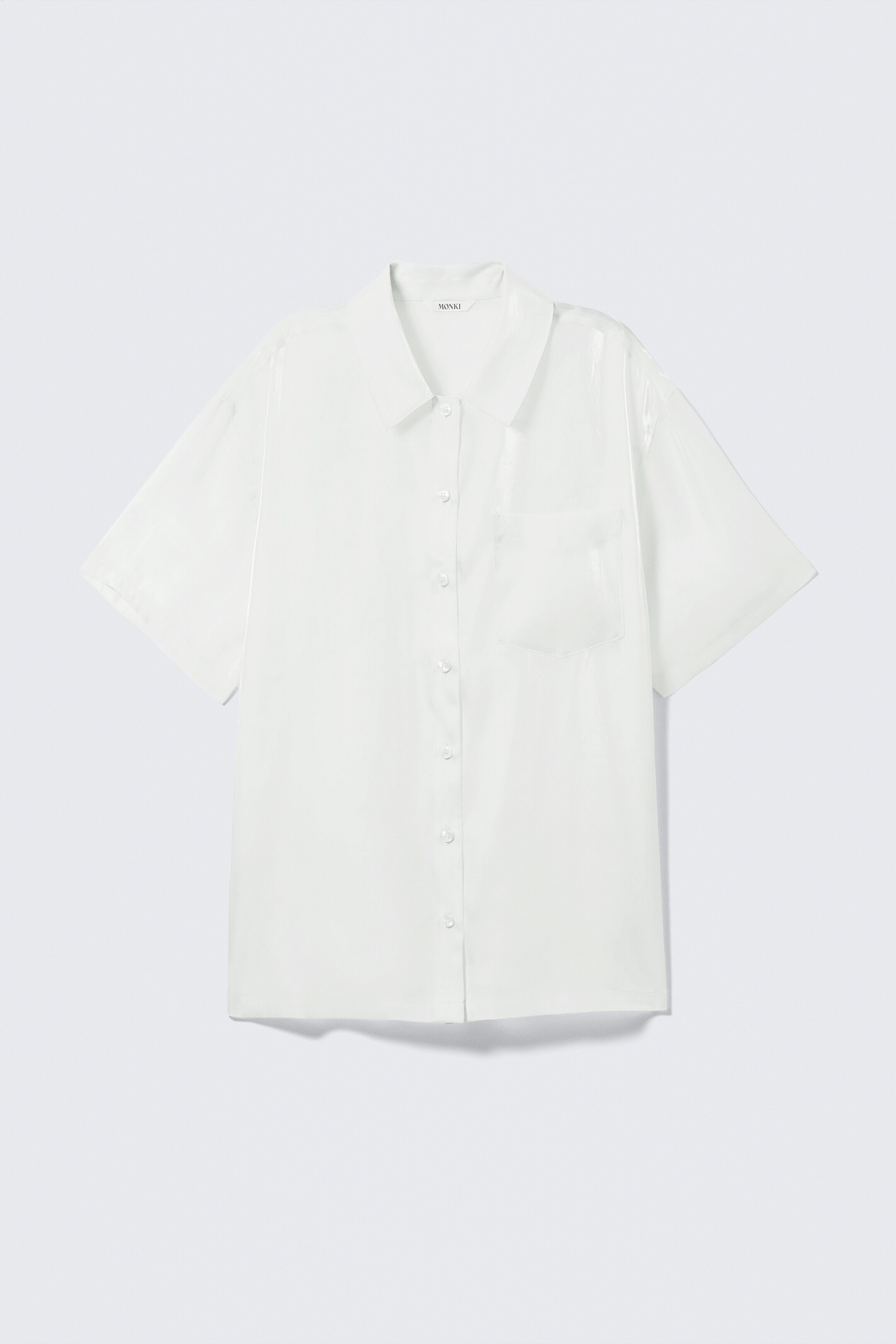 Agrandir l'image: Chemise oversize en organza - Mint - FEMME | H&M BE 4