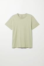 Dunkelgrün - Mittelschweres lockeres T-Shirt - 0