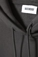 Off-black - Relaxed Heavyweight Hoodie - 1