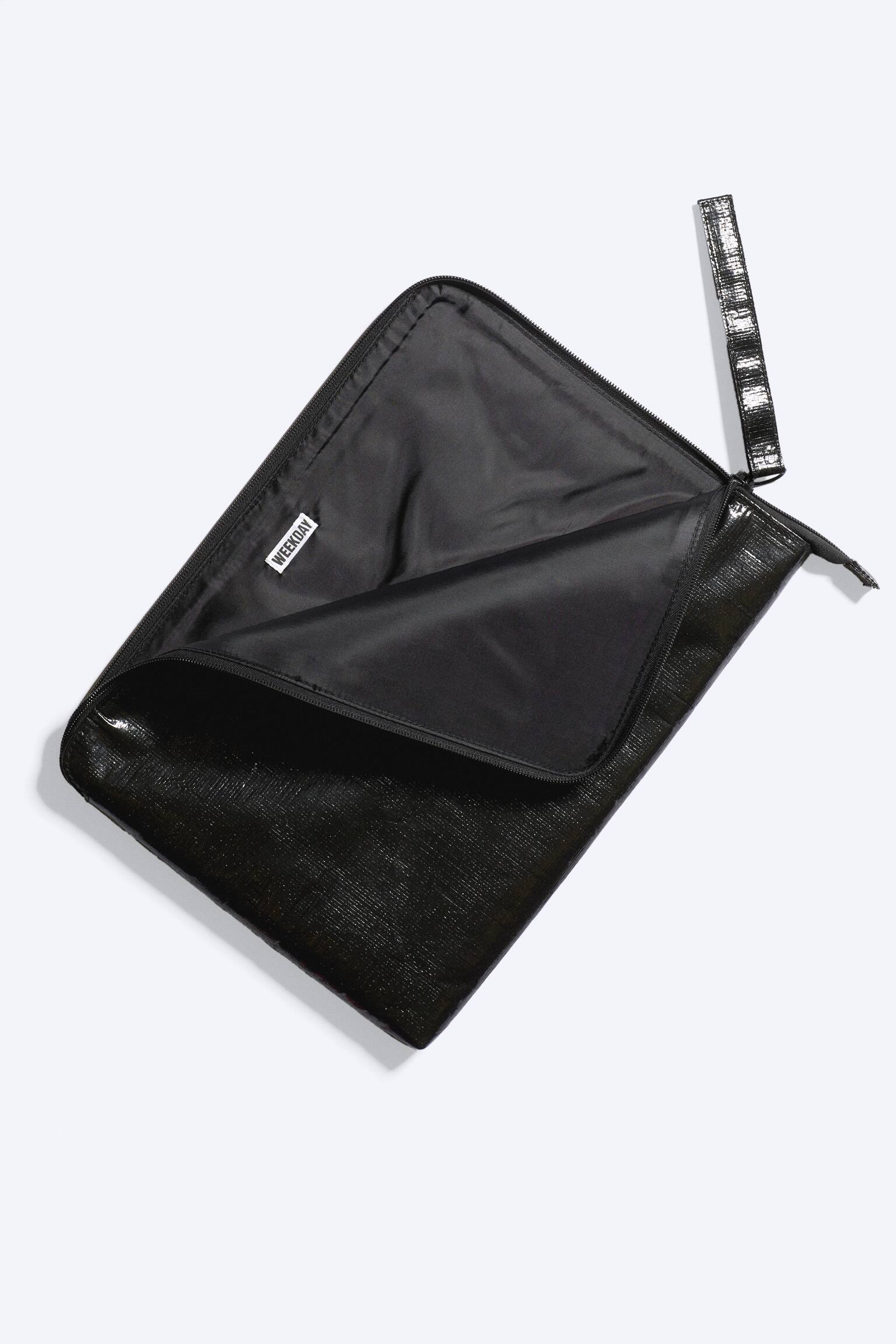 Puzdro na notebook - Čierna/Svetlá Prachová Hnedosivá