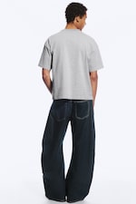 Light Grey - LOOSE FIT T-SHIRT - 2