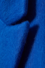 Knallblau - Alex Wool Blend Coat - 1