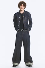 Blue Rinse – mørkeblå - SOLAR BRETTBAR JEANS MED REGULAR/LOOSE/WIDE PASSFORM, UNISEX - 0