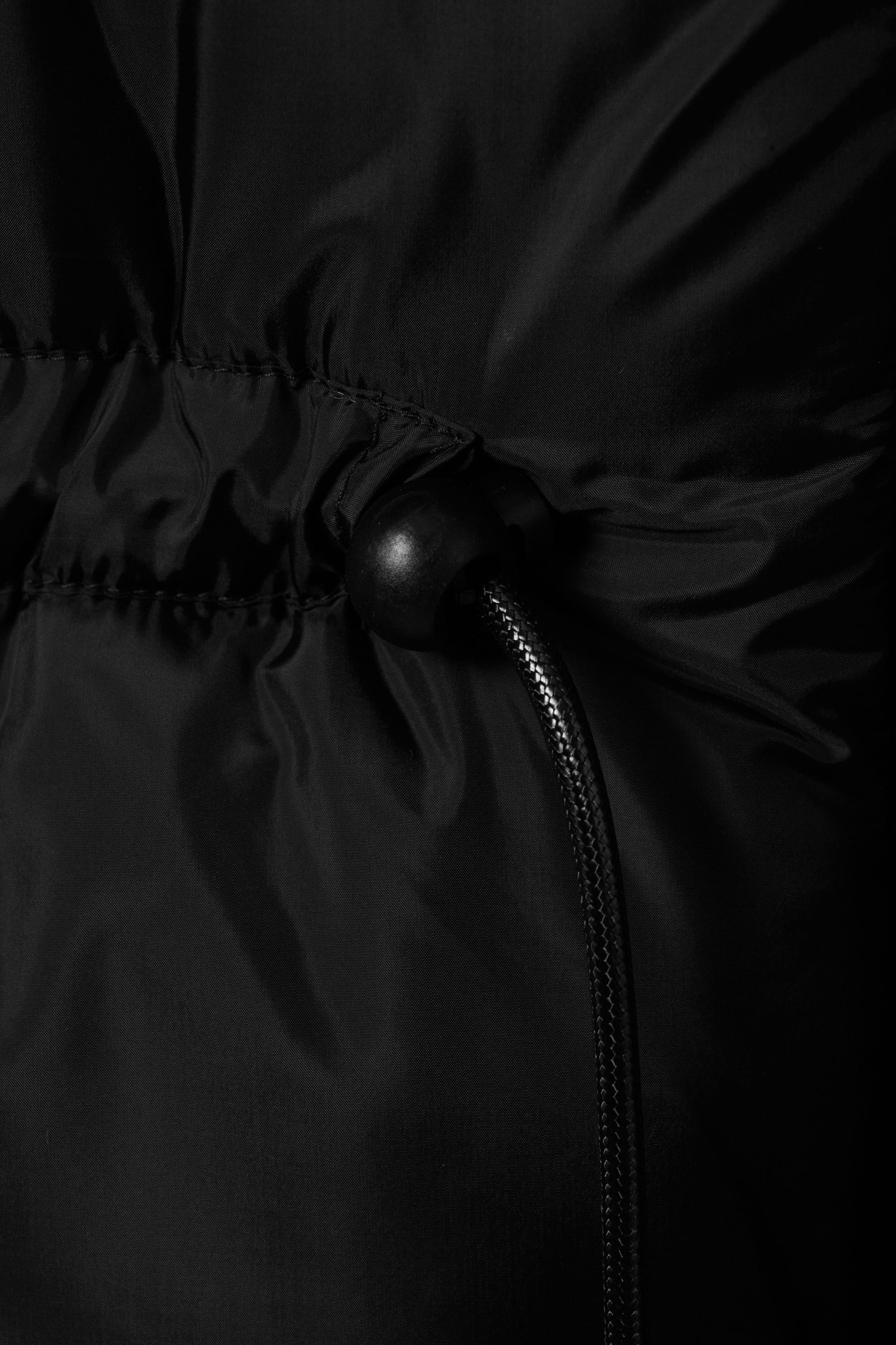 Noir - Doudoune oversize - 6