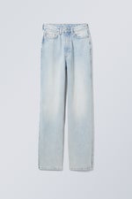 Fresh Blue - Jean droit standard taille très haute Rowe - 0