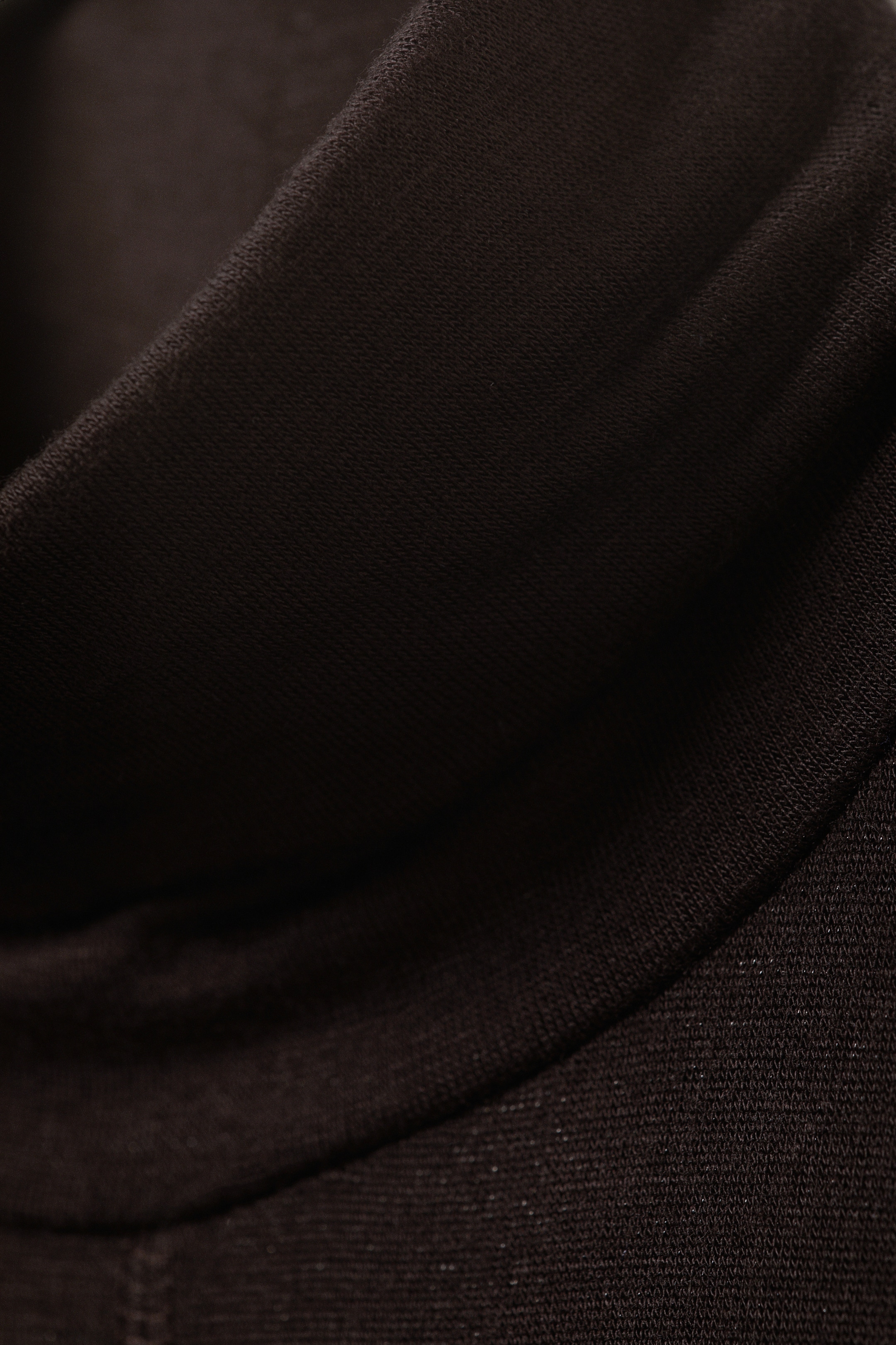 View larger image: Sheer Long Sleeve Turtleneck - Dark Brown - Ladies | H&M GB 2