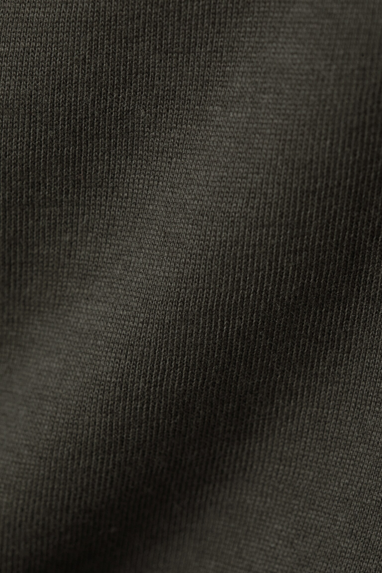 Top de corte ajustado con ojales y cuello halter - Gris oscuro/Blanco - 2