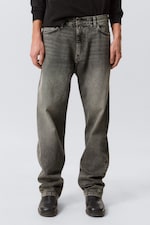 Redondo Black - Schwarz - Galaxy Mid Waist Loose Straight Leg Jeans - 2