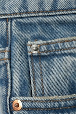 Mountain Blue - Mittelblau - Missy Low Rise Loose Straight Leg Jeans - 6