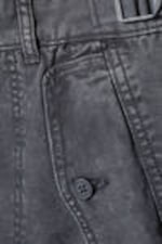 Verwaschenes Grau - Lockere Workwear-Hose Frej - 1