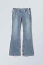 Blue Fade - Light Blue - Nova Low Rise Slim Bootcut Leg Rodeo Jeans - 5
