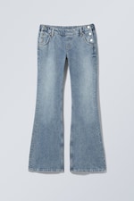 Blue Fade - Light Blue - Nova Low Rise Slim Bootcut Leg Rodeo Jeans - 0