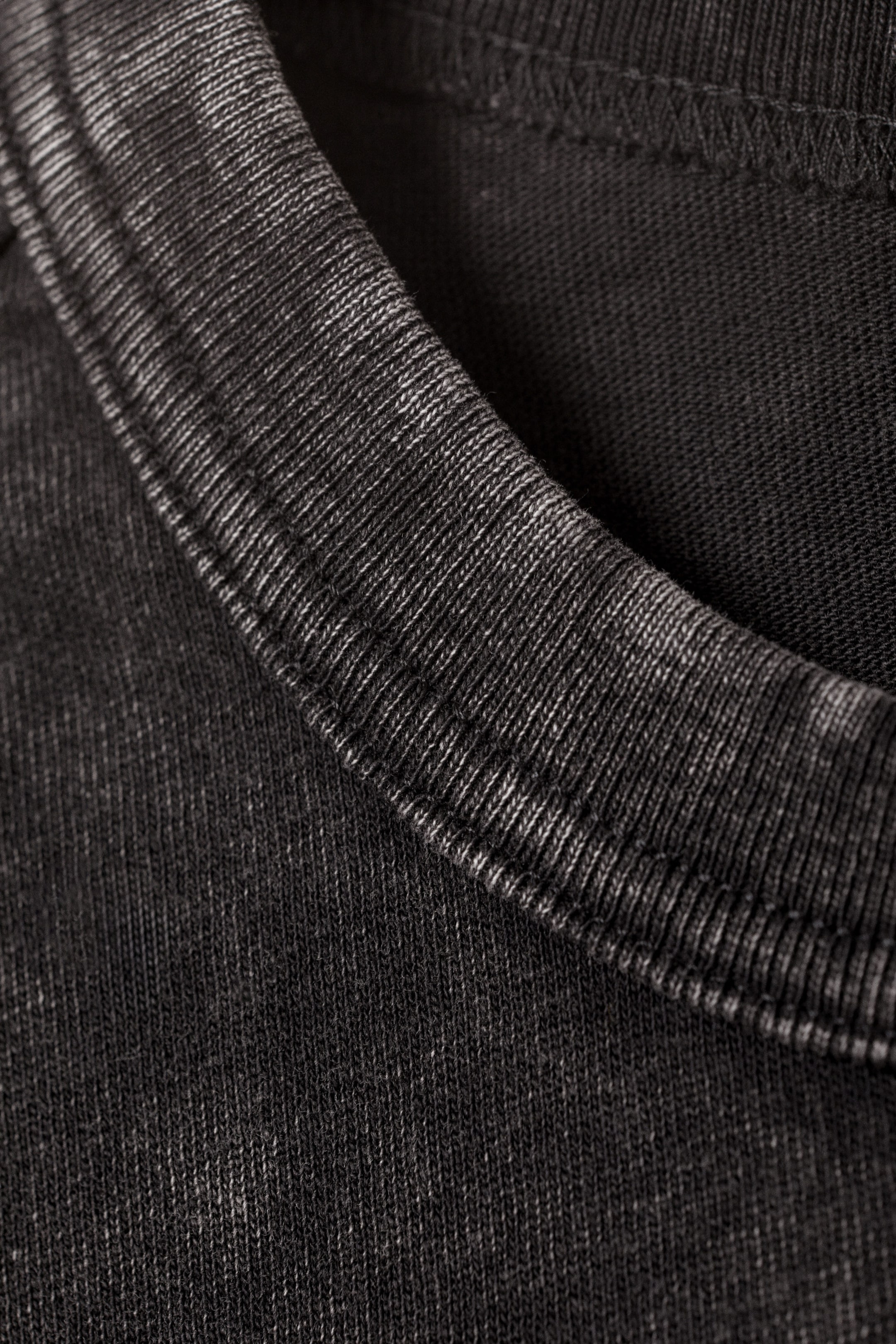 Washed Black - Boxy Washed Tank Top - 1