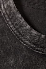 Washed Black - Boxy Washed Tank Top - 1