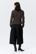 Dark Grey - GENEVIEVE SLIM STRUCTURED COTTON ZIP JACKET - 3