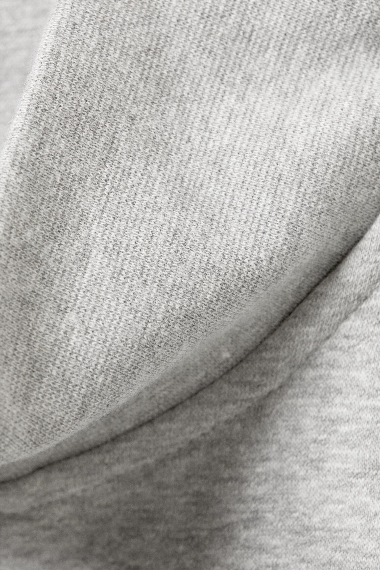 Løs sweatshirt med halv lynlås - Grå/Mørk marineblå/Mørkerød/Sort - 4