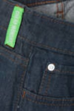 Blue Rinse - Dark Blue - Poser Regular Waist Loose Wide Jeans - 5