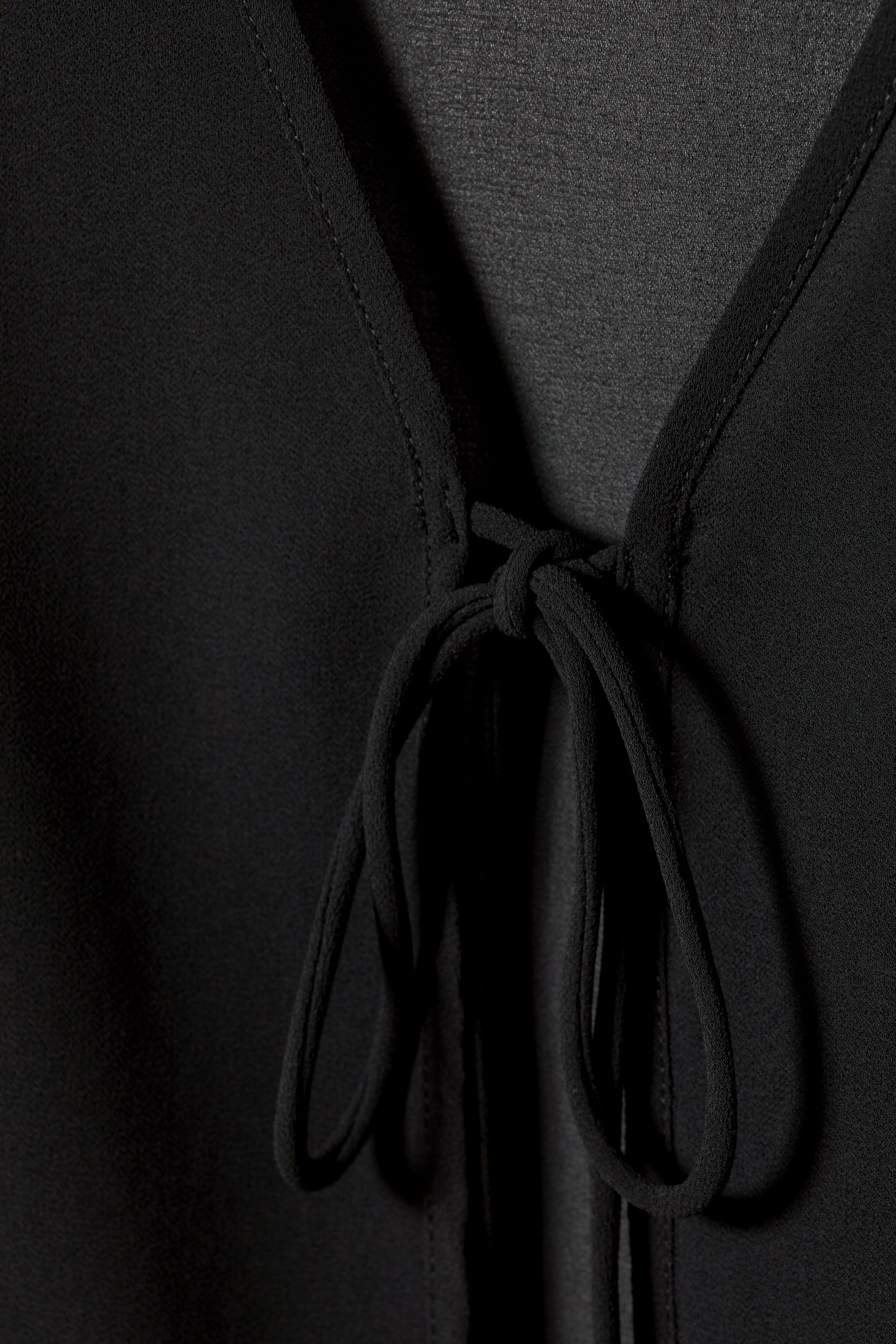 Svart - Chiffongblus Maddy - 1