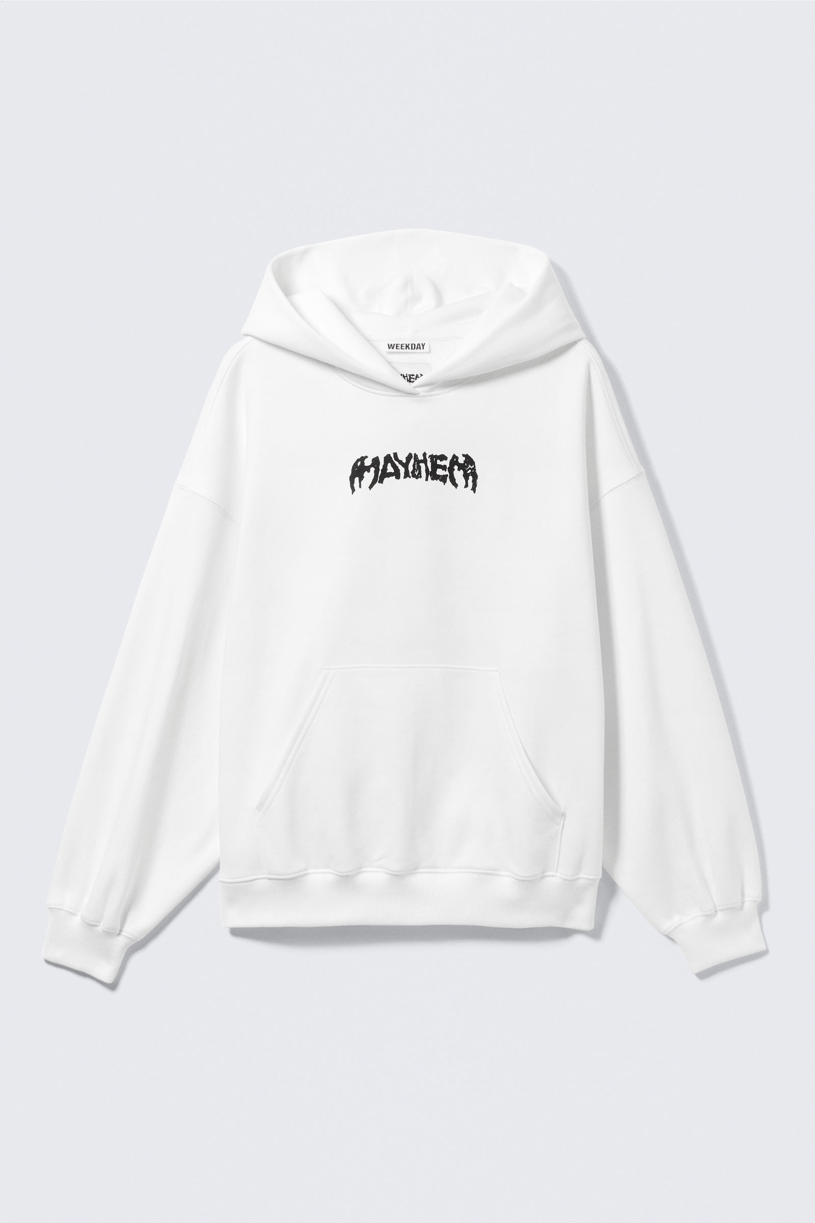 Weekday Kvinders Off-White Lady Gaga Hoodie