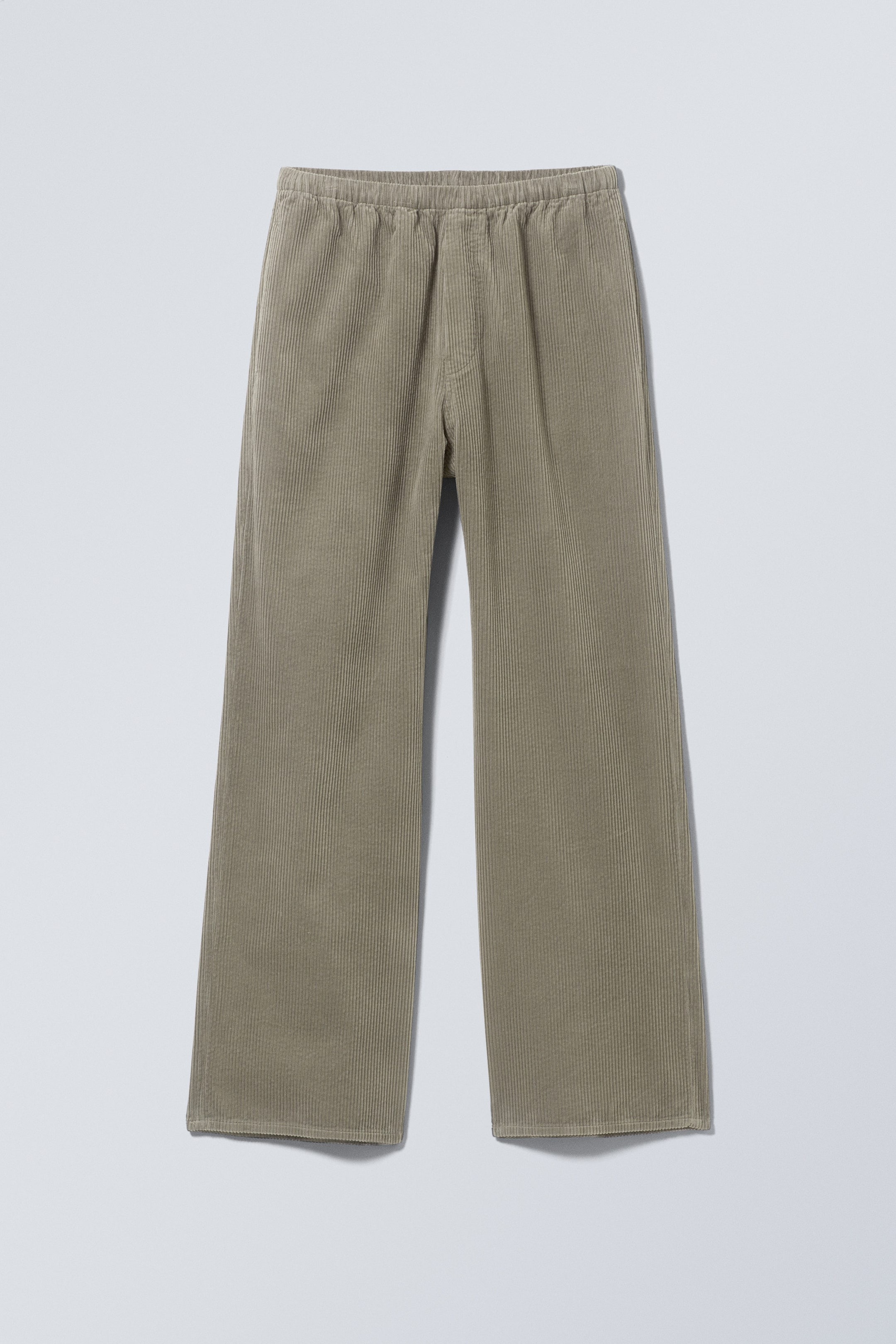 Khaki - Paul lockere Kordhose - 0