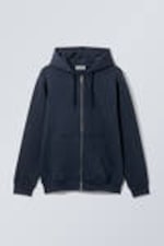 Dunkelblau - Kapuzenjacke Standard - 0