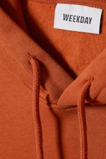 Orange - Oversized Midweight Hoodie - 1