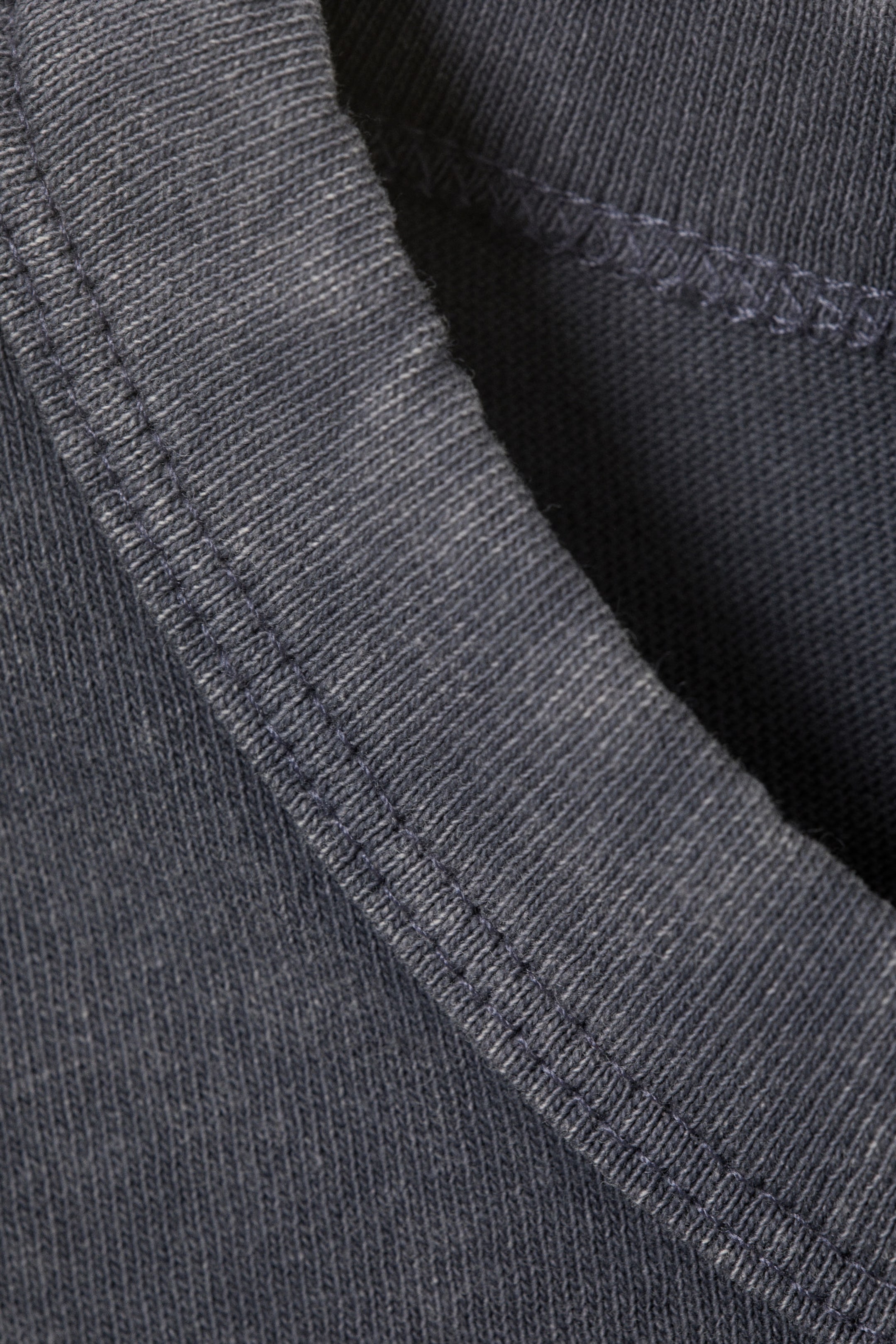 Bleach Washed Dusty Blue - Washed Fitted T-shirt - 2