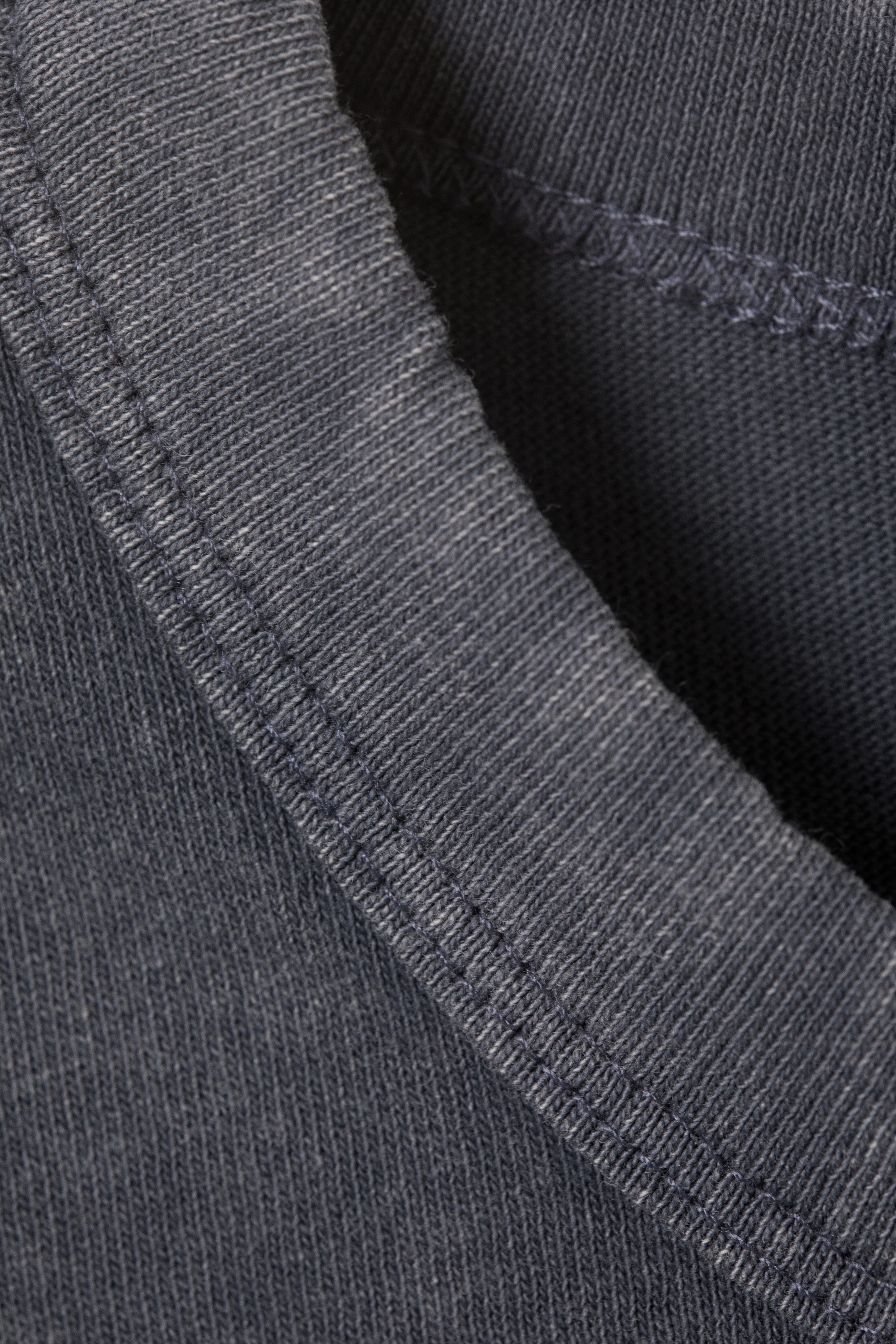 Bleach Washed Dusty Blue - Washed Fitted T-shirt - 1