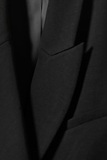 Black - Waisted Linen-Blend Blazer - 6