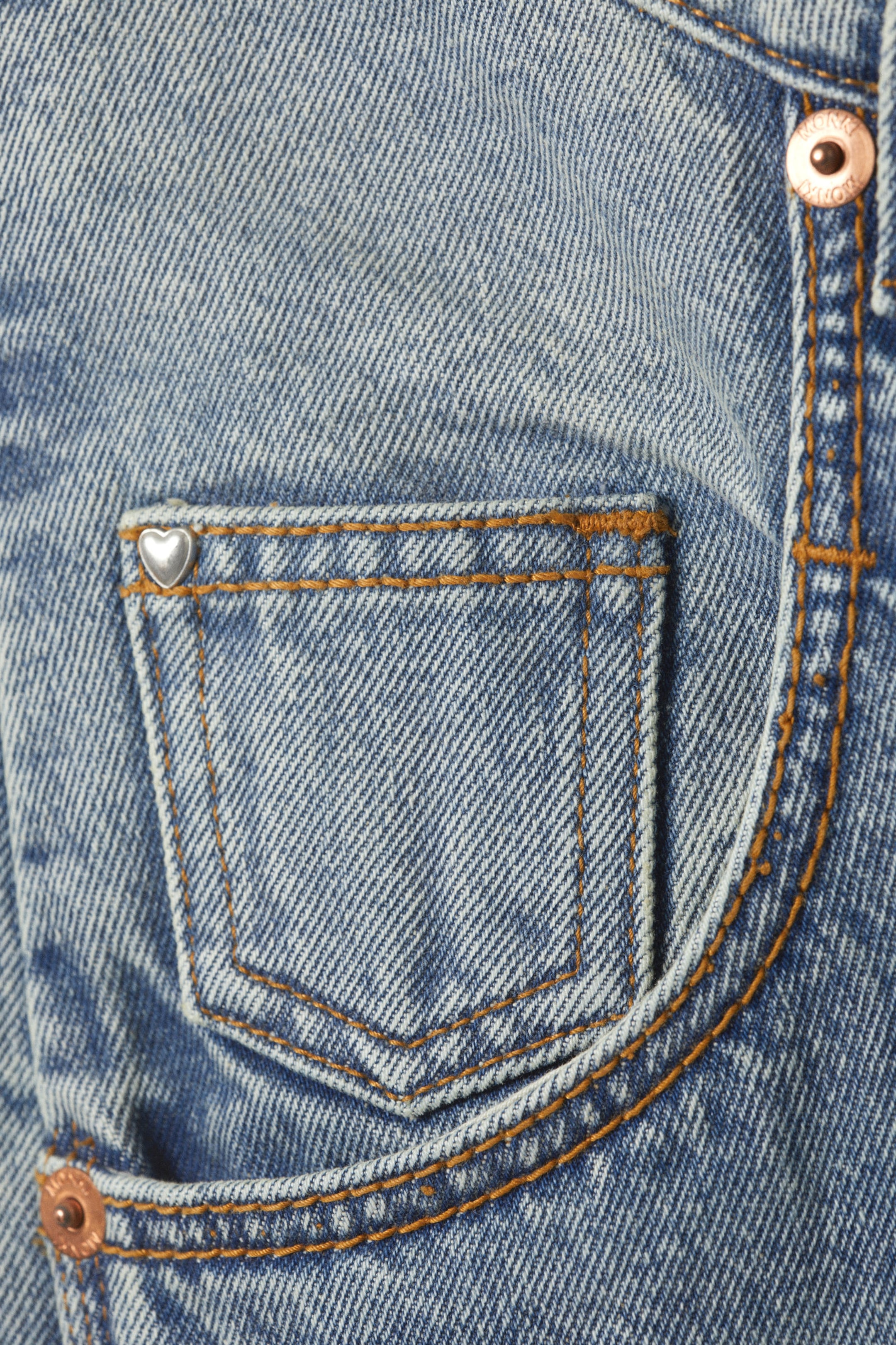 Hypnos Blau - Mittelblau - Fever Scooped Waist Workwear Jeans - 2