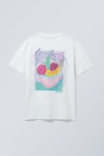 Art School - Oversized Graphic Printed T-shirt - 1