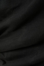Svart - Asymmetrisk One-Shoulder-topp - 1