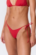 Klarröd - Bikinitrosor med knyt - 1