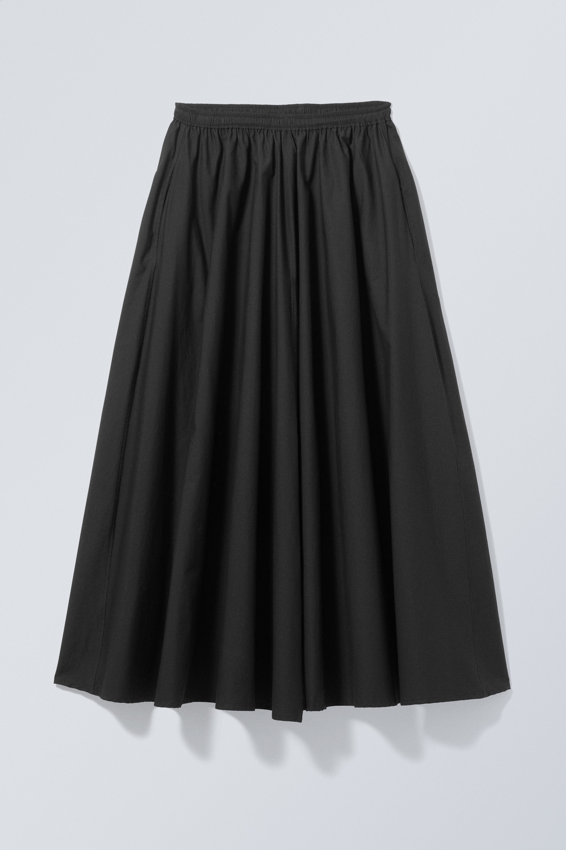 Black - Extend Long Skirt - 0